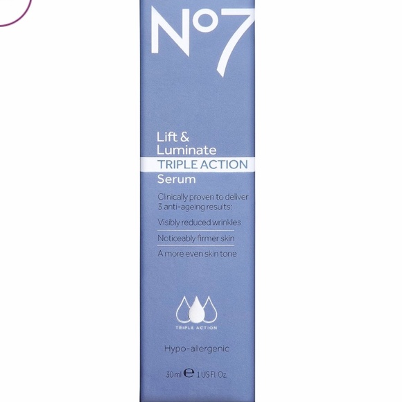 No7 Other - No7 Lift & Luminate Triple Action Serum 1.6oz New